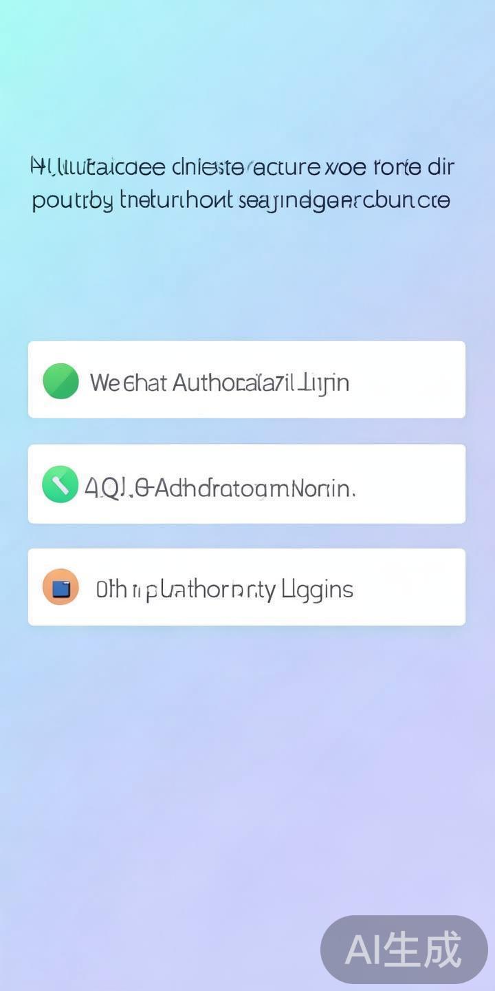 在登录界面，用户可看到“微信授权登录”、“QQ授权